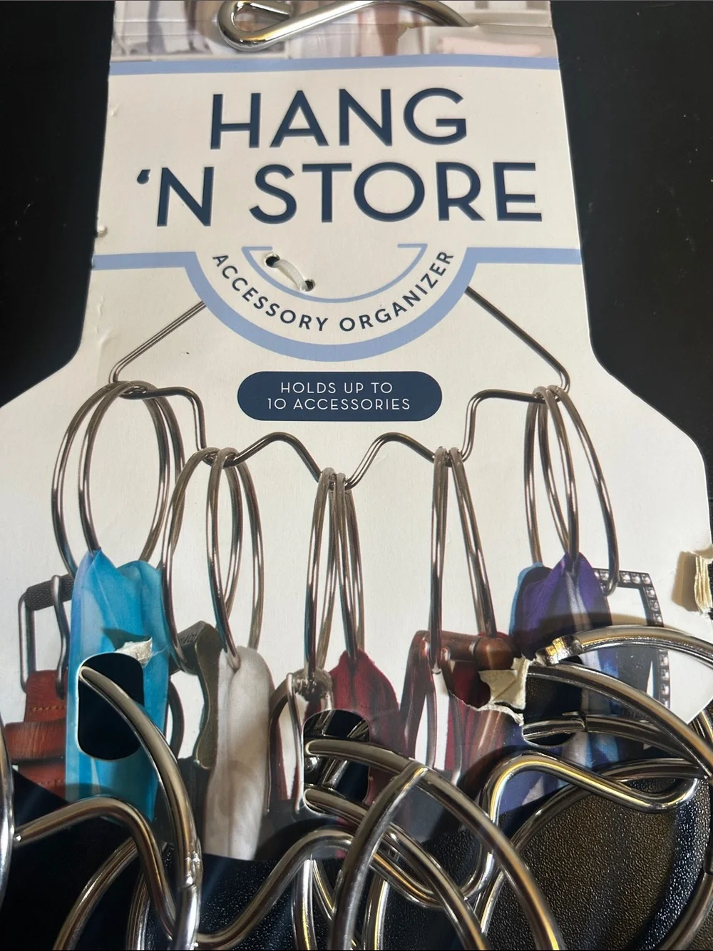 Evriholder Hang 'n Store Accessory Organizer Hold 10 Garments